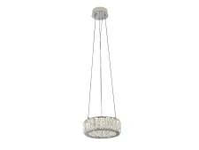 NEWPORT 8240 8240N/20 chrome , Люстра, Chrome Clear crystal D20*H7,6/500 cm LED 12W 1320Lm 3100-4000К