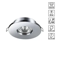 370802 NT Светильник GU10 50Вт 220В IP44 SPOT