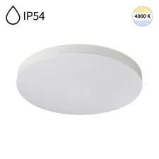 7759/36L SN Светильник LED 36Вт Ø400 4000K 220В IP54 MITRA LED