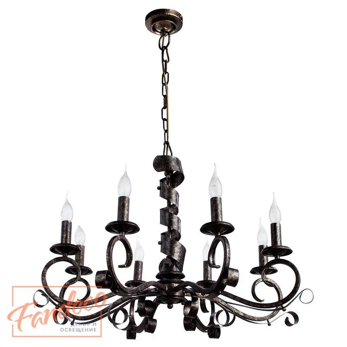 Подвесная люстра Arte Lamp ARENA A8952LM-8BG | Дом Декора