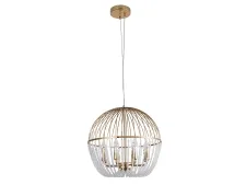 NEWPORT 1710 1718/C bronze , Люстра, Bronze Clear crystal D50*H47 cm E14 8*40W