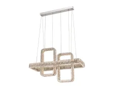 NEWPORT 8230 8232+2N/S chrome , Люстра, Chrome Clear crystal L90*30*H50/250 cm LED 118W 6200Lm 3100-4000К