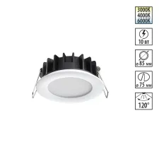 358949 NT Светильник 10Вт 3000/4000/6000К 220В IP20 SPOT