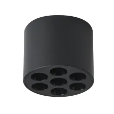 Светильник потолочный 6W 470LM 4000K, черный Guarda Lightstar 080647