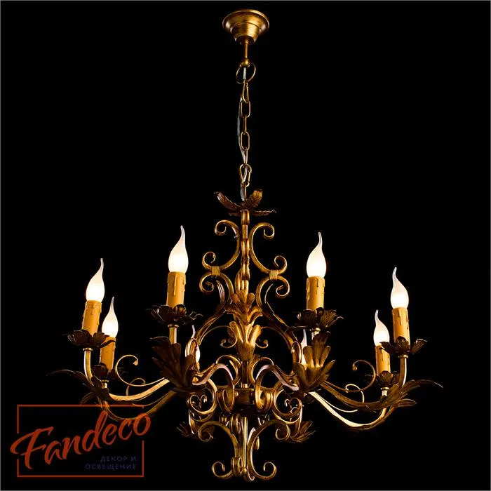 Подвесная люстра Arte Lamp FREGIATO A7202LM-8GA | Дом Декора