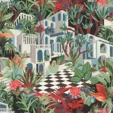 Обои Rasch Tropical House 687408