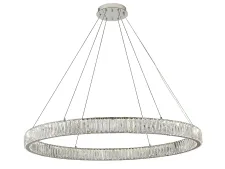 NEWPORT 8240 8240N/100 chrome , Люстра, Chrome Сlear crystal D100*H7,6/500 cm LED 75W 6600Lm 3100-4000К