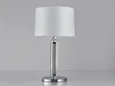 NEWPORT 4400 4401/T chrome без абажура , Настольная лампа, Chrome Clear crystal D38*H72,5 cm E27 1*40W