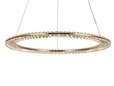 NEWPORT 8240 8241N/800 gold , Люстра, Gold Сlear crystal D80*H3,3/500 см LED 60W 6600Lm 3100-4000К