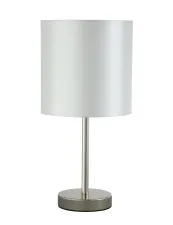 Настольная лампа Crystal Lux SERGIO LG1 NICKEL