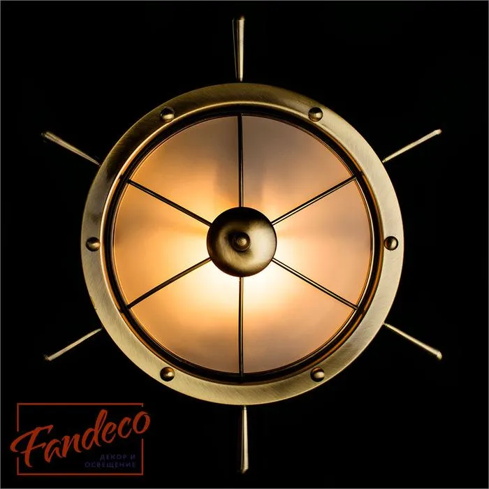 Потолочный светильник Arte Lamp WHEEL A5500PL-1AB | Дом Декора