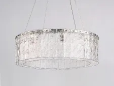 NEWPORT 10820 10826+2/S , Люстра, Nickel Clear crystal D60*H20 cm E14 8*40W