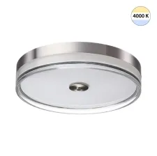7727/76L SN Светильник LED 76Вт Ø400 4000K IP20 MITRA LED