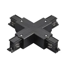 Соединение крестовое с подводом питания к треку 5040xx-(F)/(R) Quattro Lightstar 504147-FR