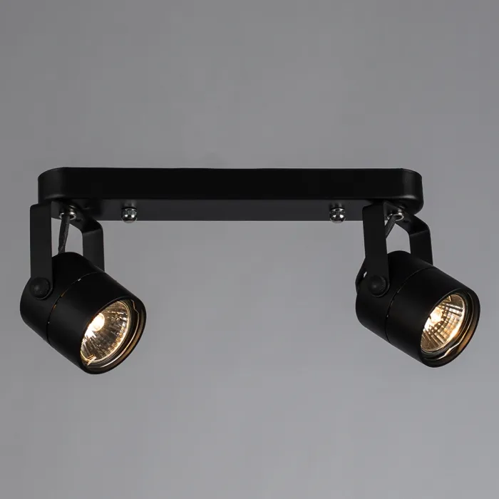 Спот Arte Lamp MIZAR A1311PL-2BK | Дом Декора