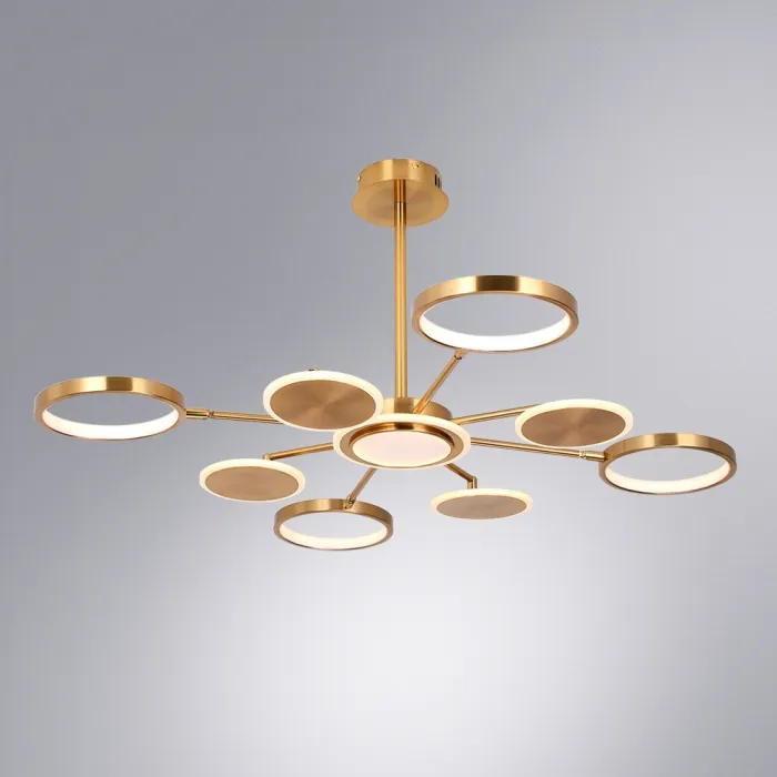 Люстра на штанге Arte Lamp SIENNA A1363PL-8PB | Дом Декора