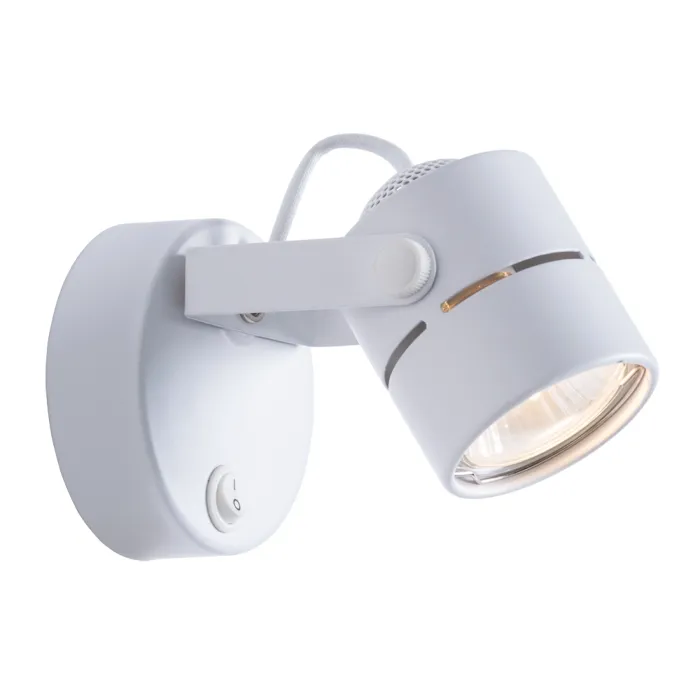 Спот Arte Lamp MIZAR A1311AP-1WH | Дом Декора