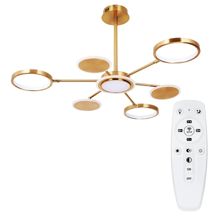 Люстра на штанге Arte Lamp SIENNA A1363PL-6PB | Дом Декора