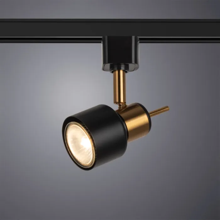 Трековый светильник Arte Lamp ALMACH A1906PL-1BK | Дом Декора